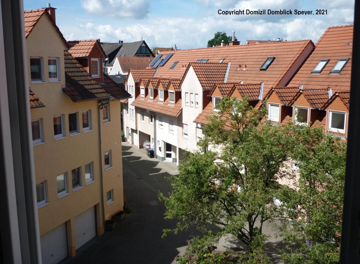 Domizil Domblick Speyer City, Garage, 50M2 Eksteriør billede