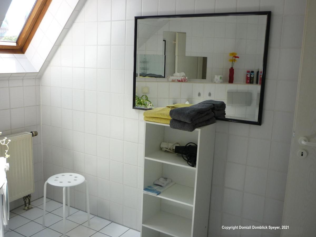 Domizil Domblick Speyer City, Garage, 50M2 Eksteriør billede